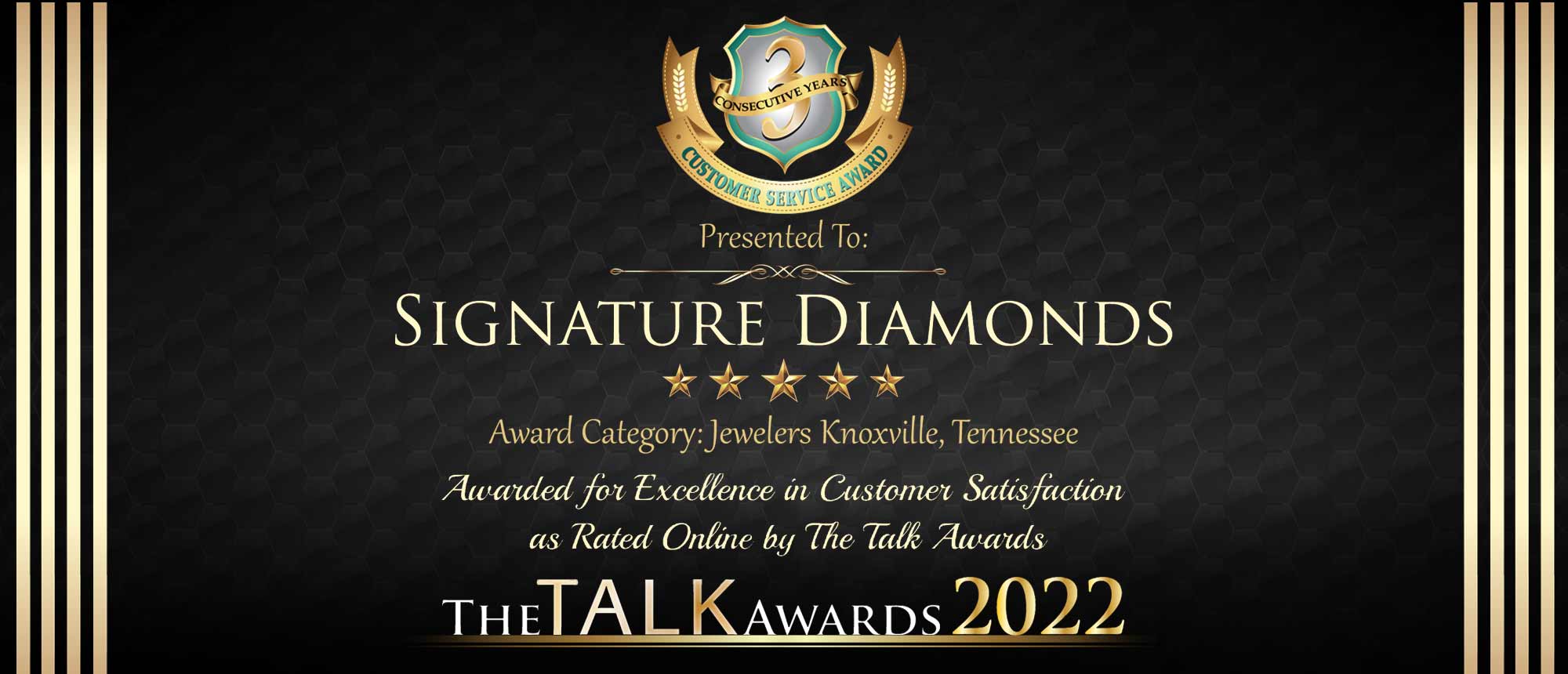 The Talk Award to Signature Diamonds