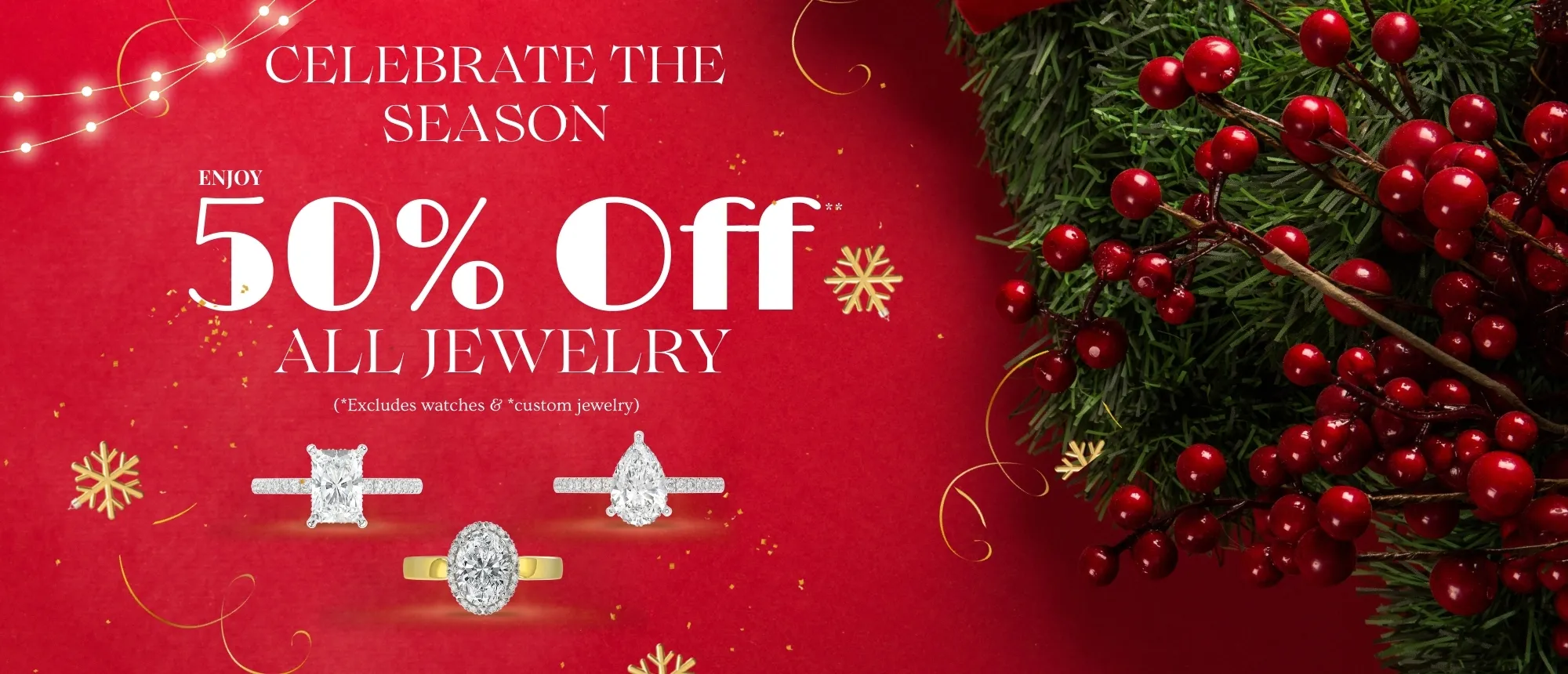 Half Price at Signature Diamonds