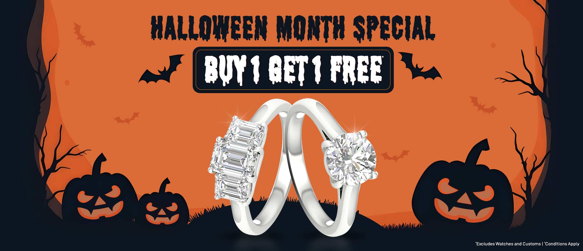 Signature Diamonds Halloween Month Special Offer